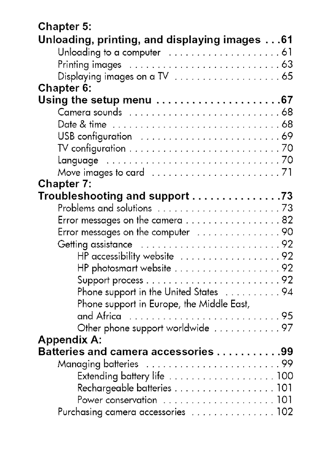 HP 730 manual Chapter Unloading, printing, and displaying images 