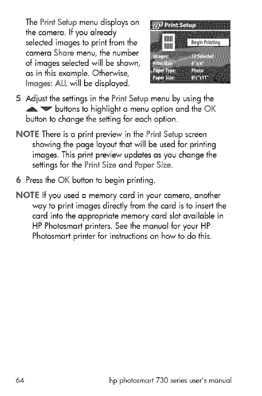 HP Hp photosmart 730 series usersmanual 