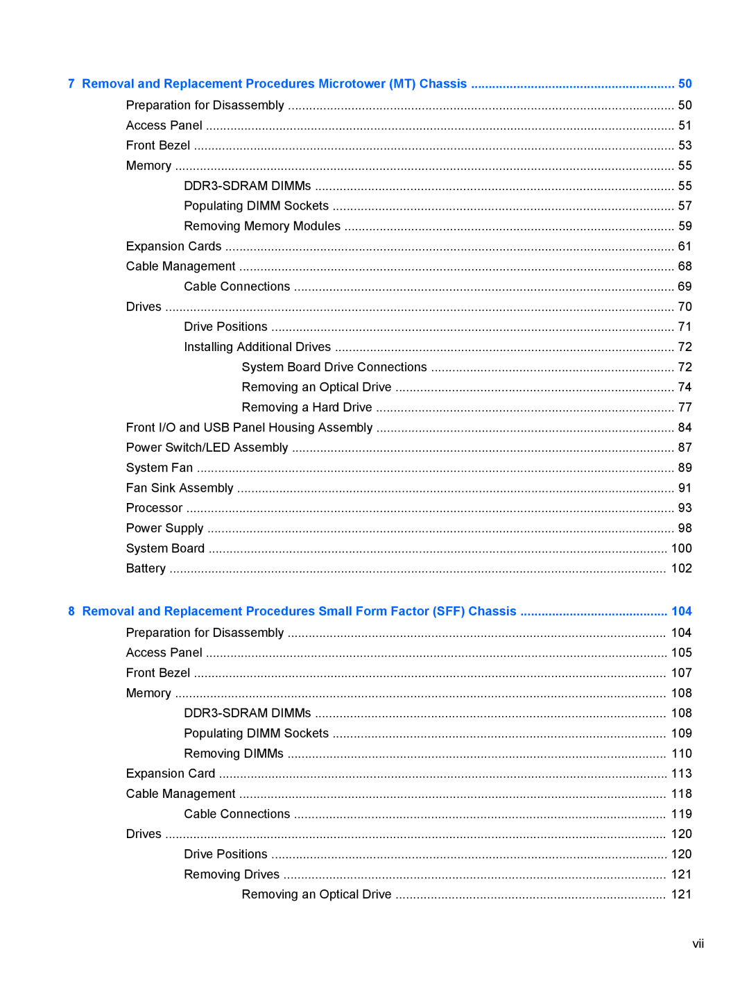 HP 7300 manual 104 