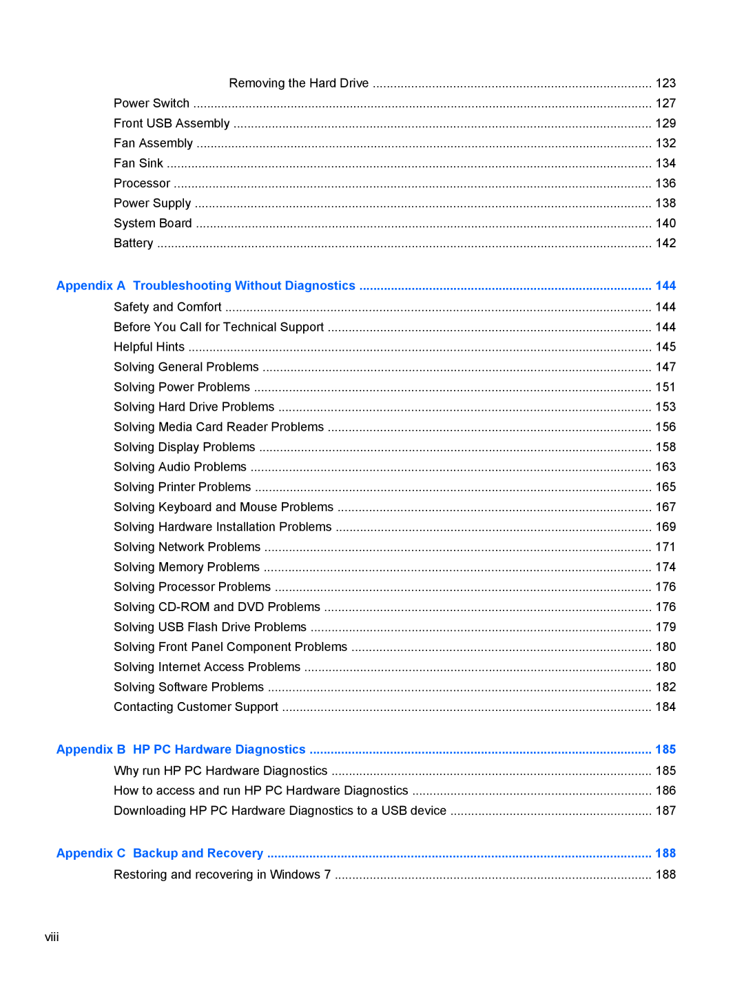 HP 7300 manual 144 