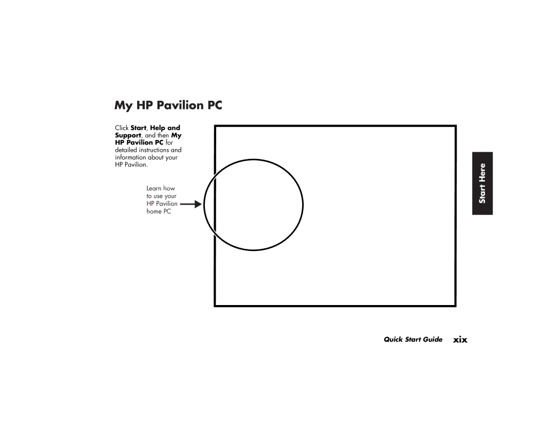 HP 414.uk, 734.uk, 754.uk, 774.uk, 404.uk, 434.uk, 784.uk manual My HP Pavilion PC 