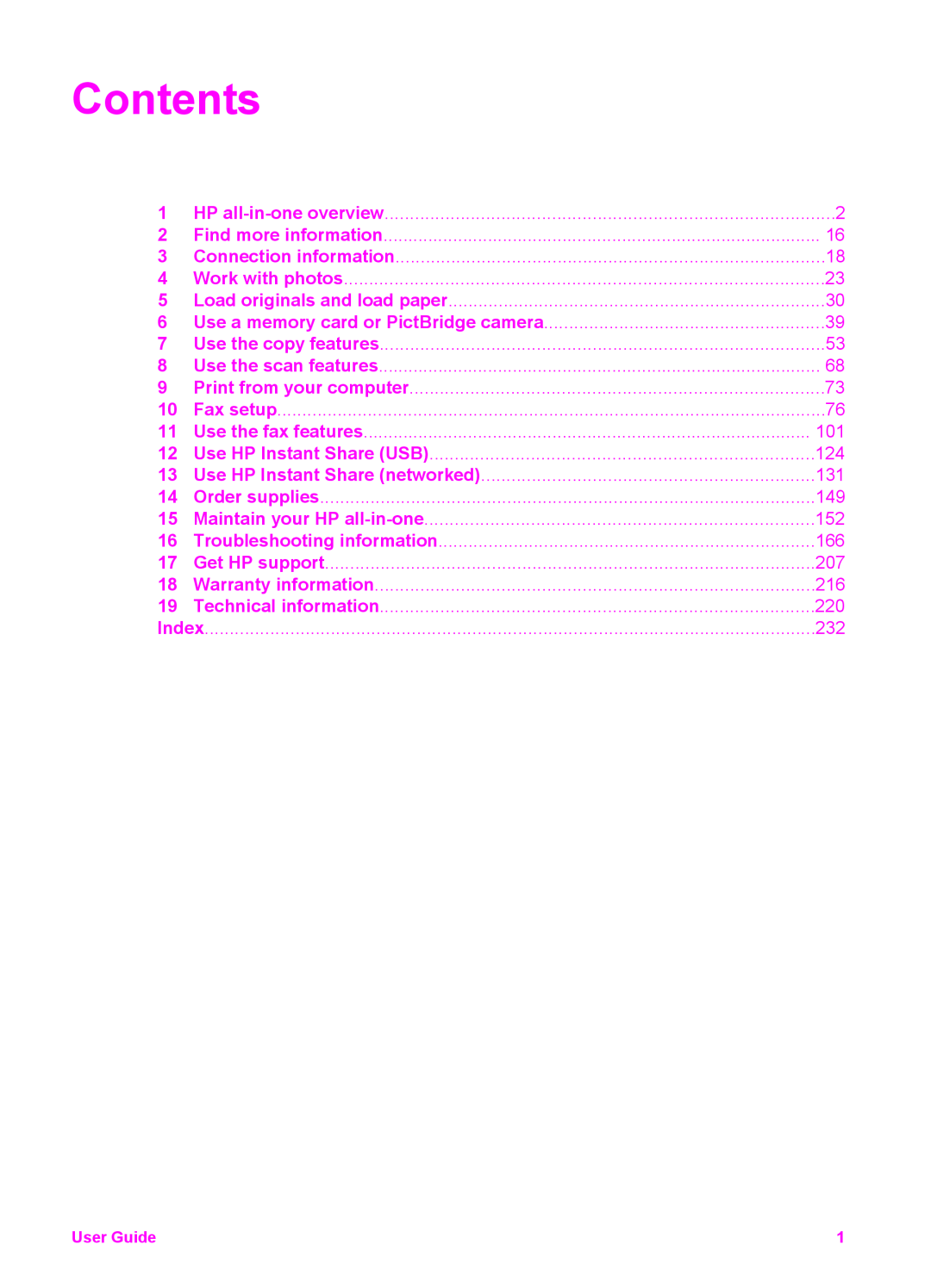 HP 7410xi, 7310xi manual Contents 