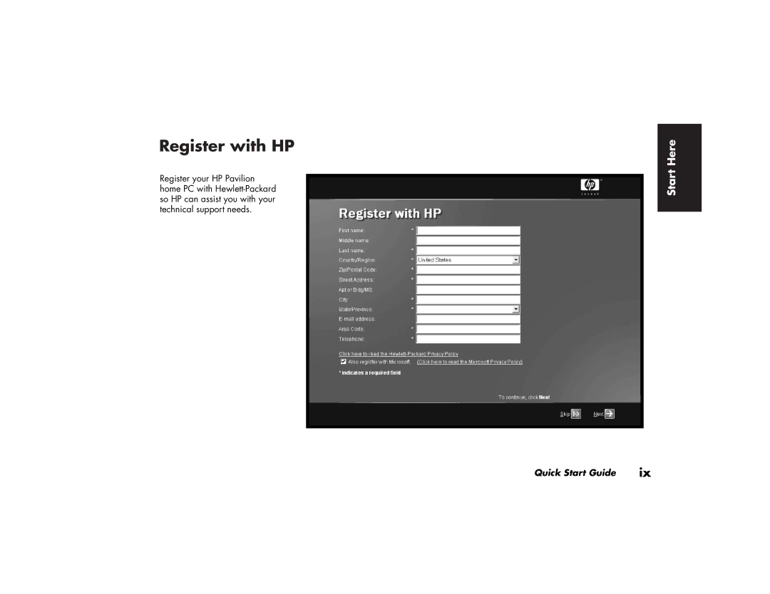 HP 512n (US/CAN), 742c (US/CAN), 732c (US), 542x (US), 522n (US/CAN), 522c (US/CAN), 752w (US/CAN), 502n (US) Register with HP 