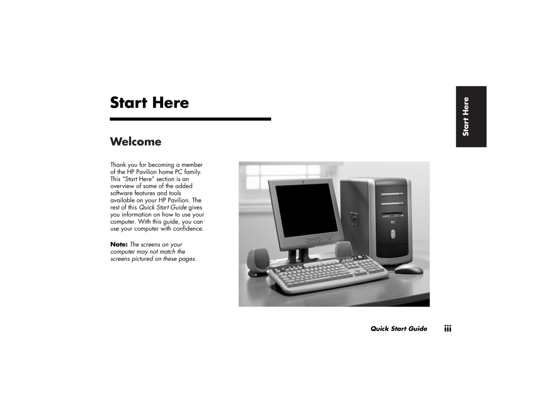 HP 522c (US/CAN), 742c (US/CAN), 732c (US), 542x (US), 522n (US/CAN), 752w (US/CAN) Start Here, Welcome, Quick Start Guide 