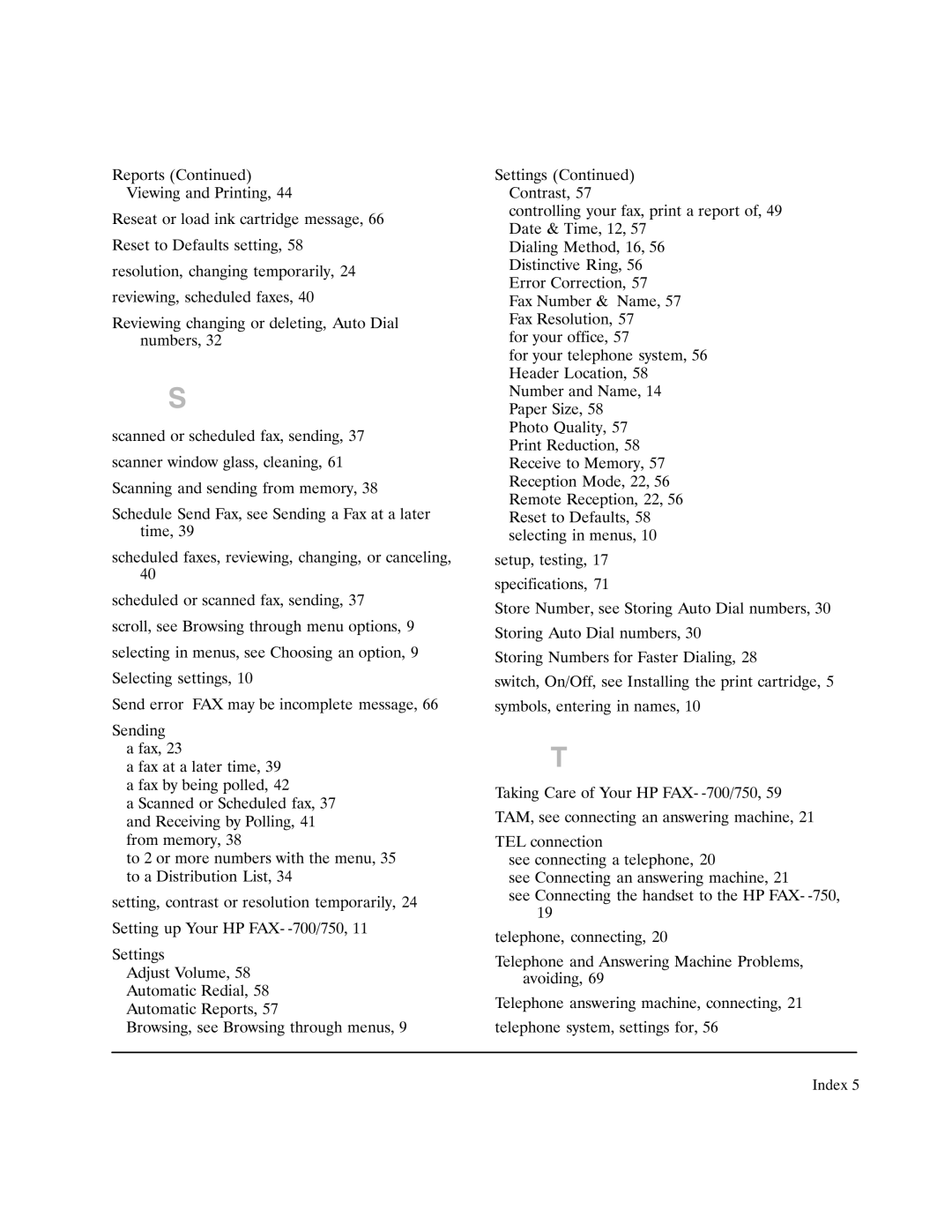 HP 750 Fax manual Perovhqwhulqjlqdphv 