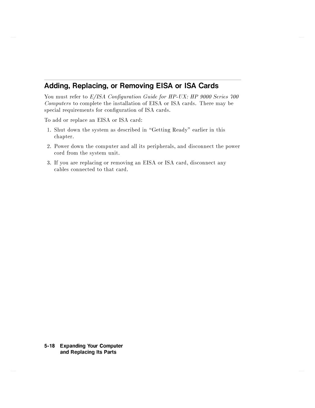 HP 750 manual 18ExpandingReplacingYourItsComputerParts 