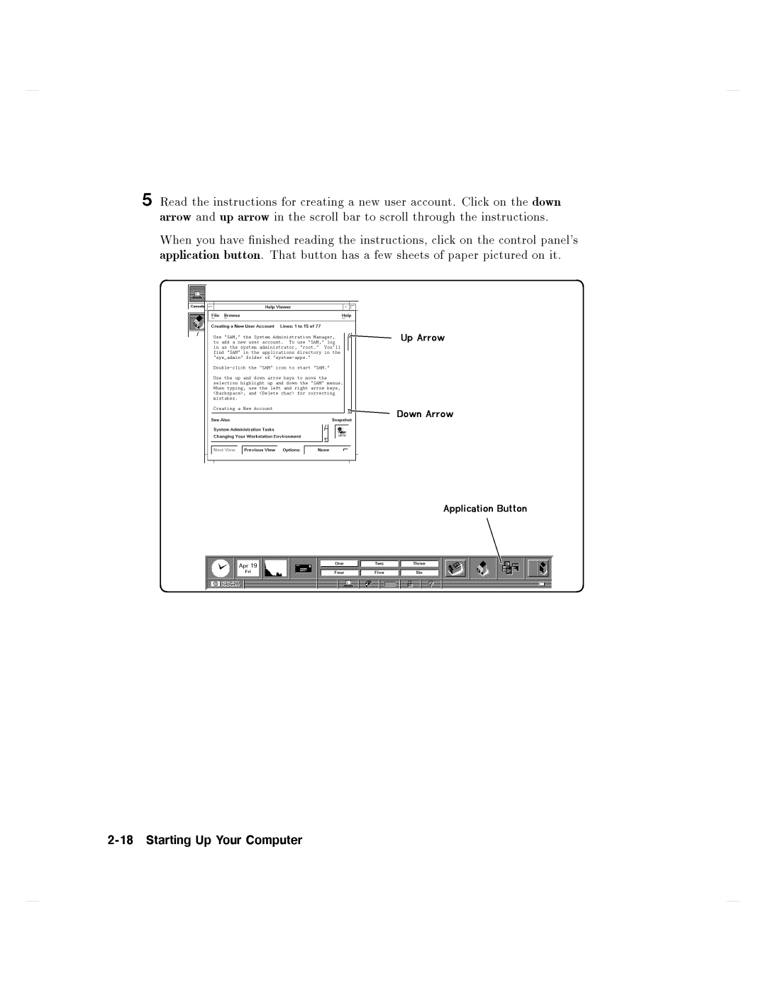 HP 750 manual 18StartingUpYourComputer 