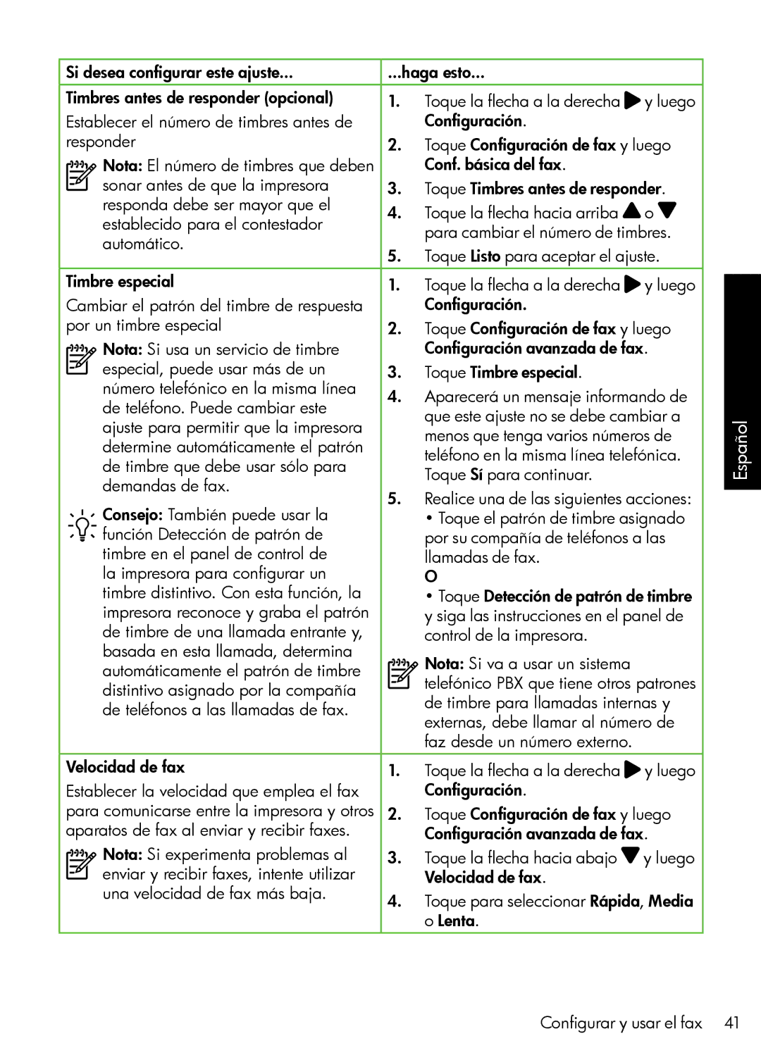 HP 7500A Wide Format - E9 manual Consejo También puede usar la 