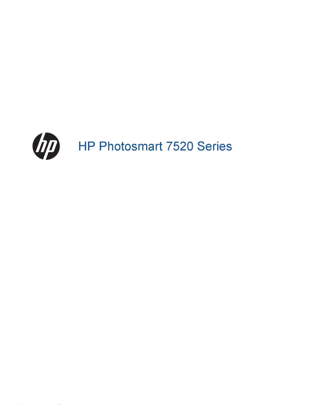 HP 7520 manual 