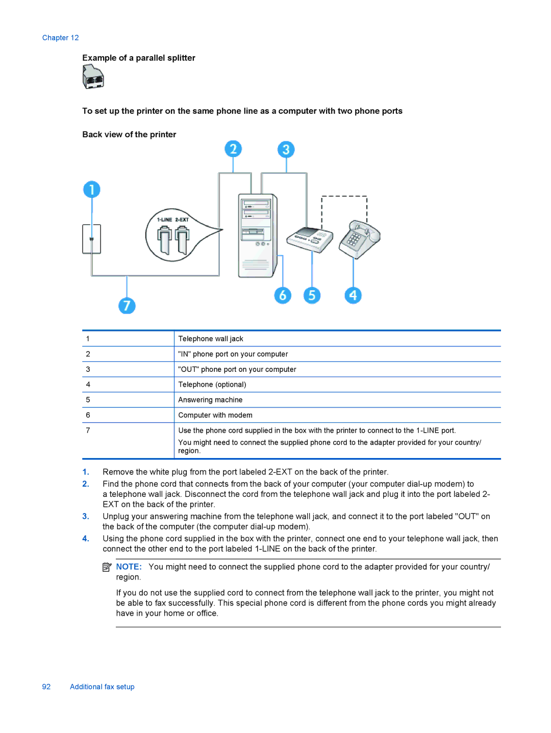 HP 7525, 7520 manual Chapter 