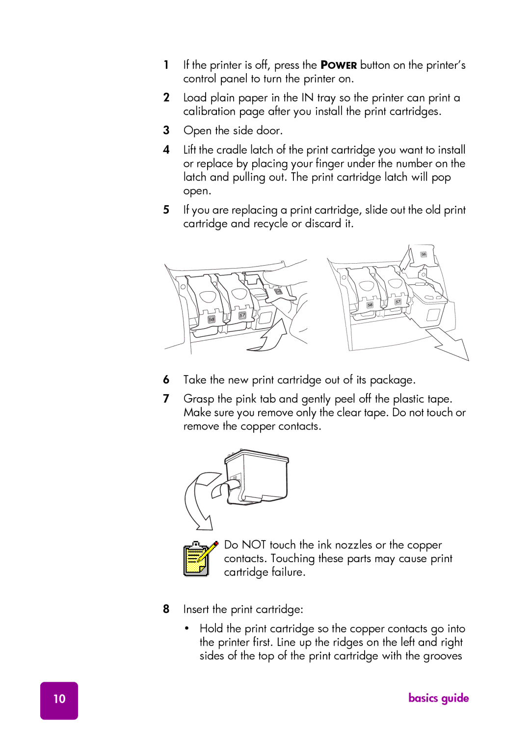 HP 7550 manual Basics guide 