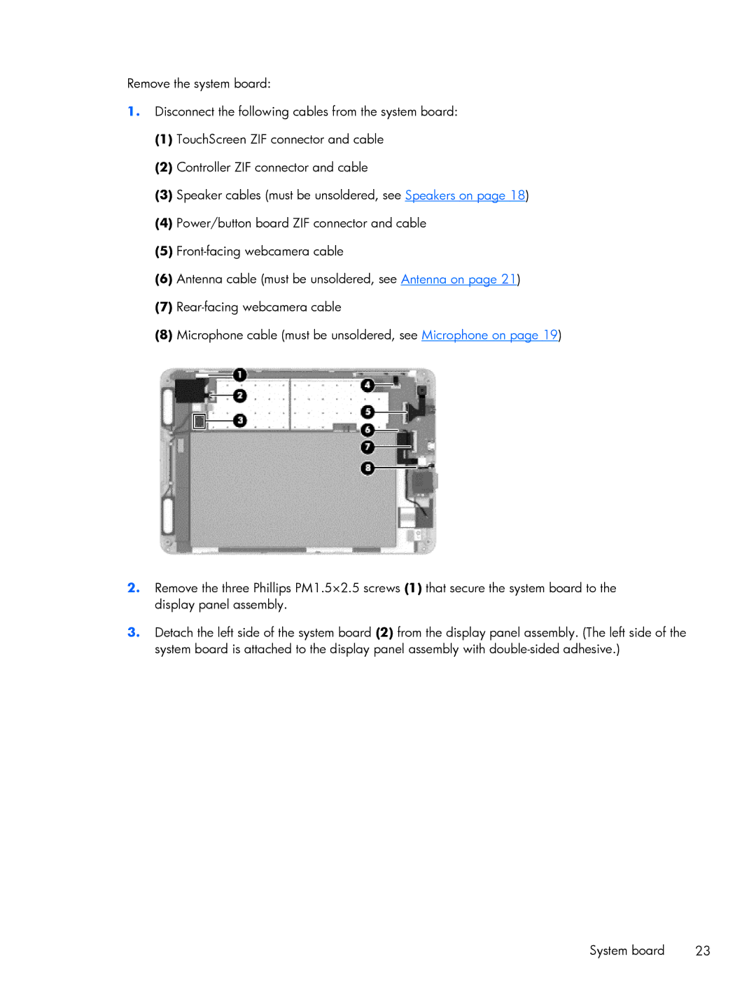 HP 8 1400 manual 