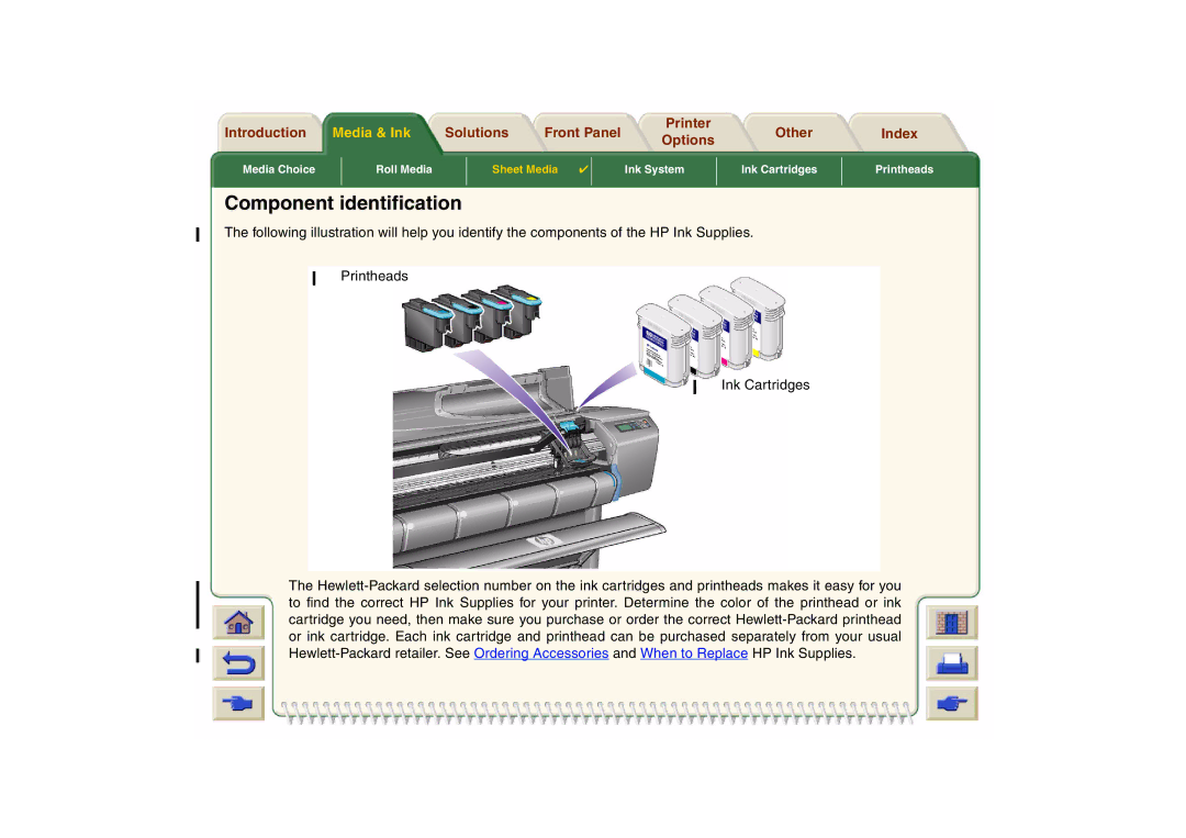 HP 800 manual Component identification 