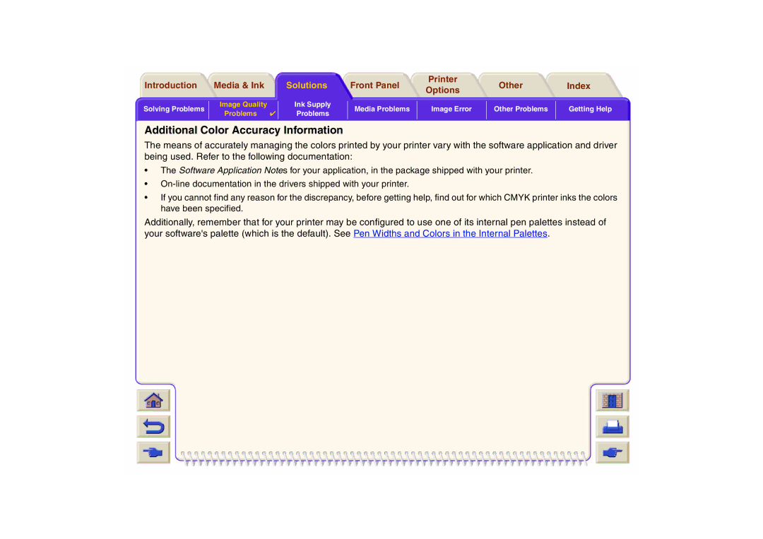 HP 800 manual Additional Color Accuracy Information 