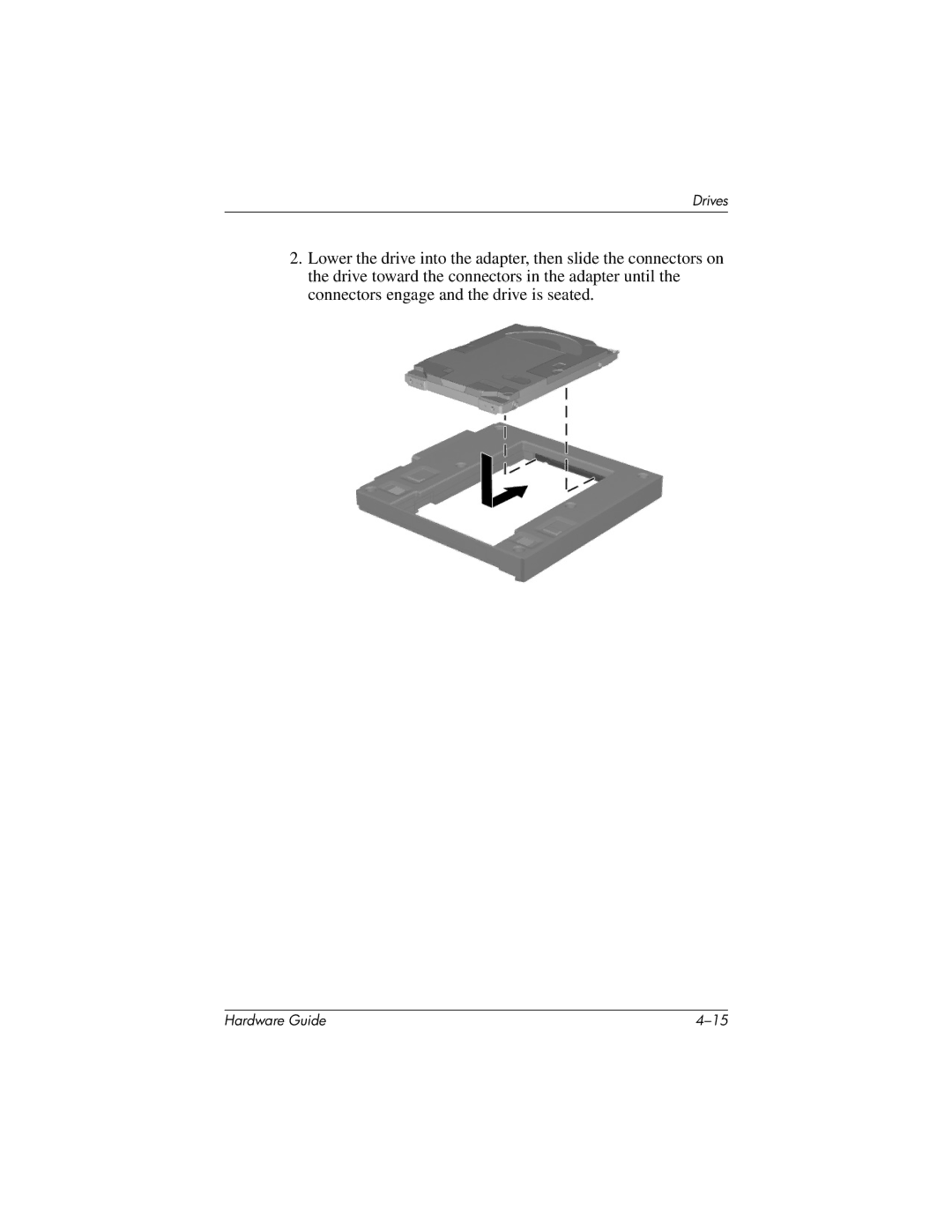 HP 8000 Mobile manual Drives 