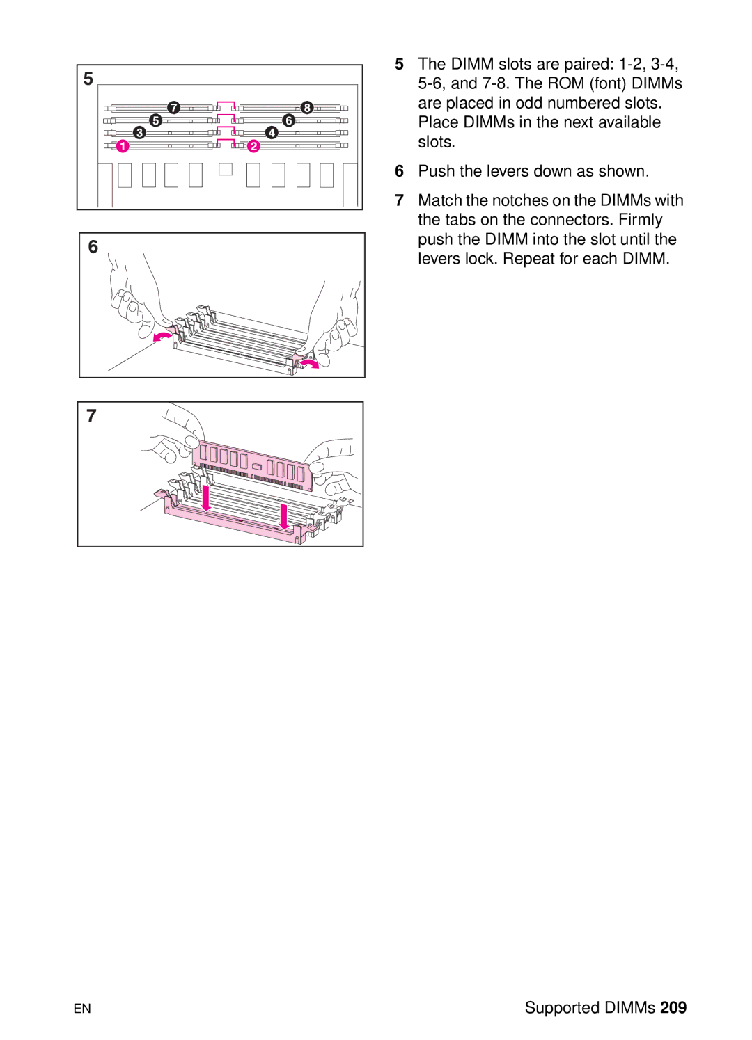 HP 8000 s manual 