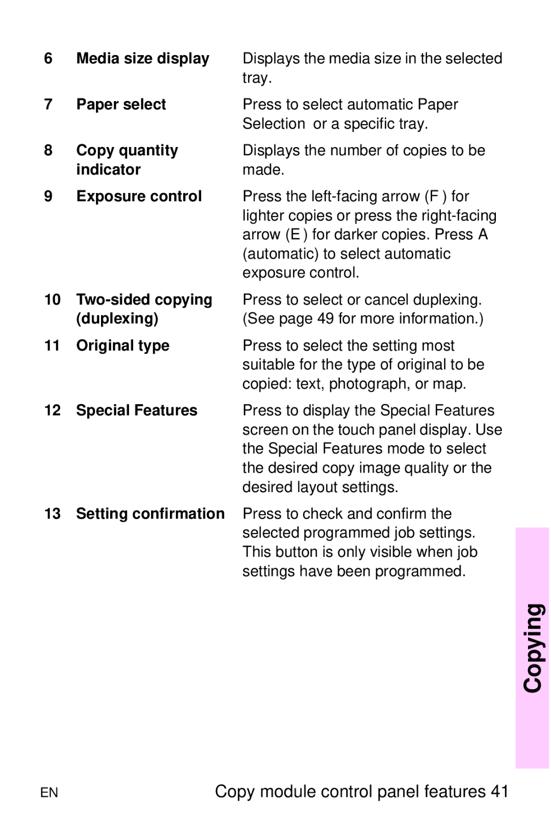 HP 8000 s manual Duplexing 