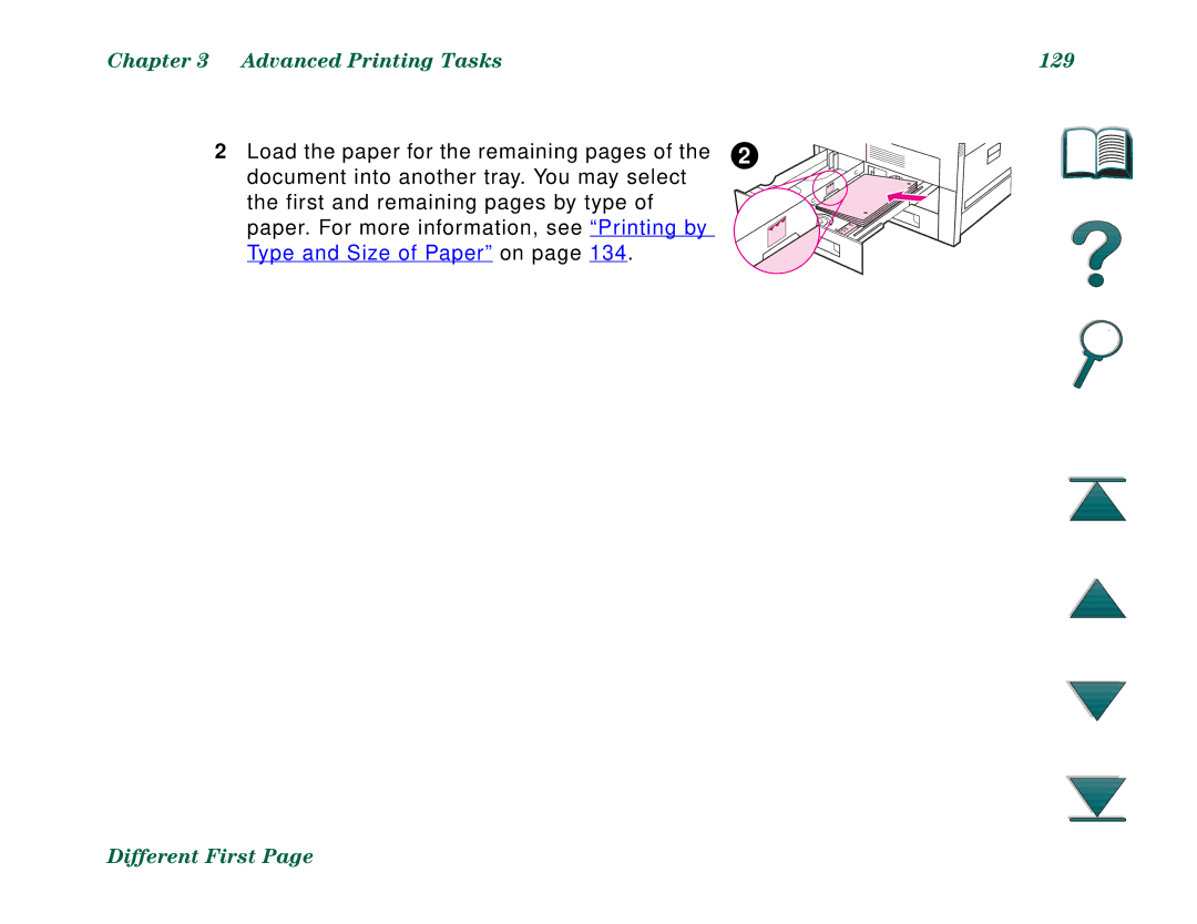 HP 8000N, 8000DN manual Advanced Printing Tasks 129 