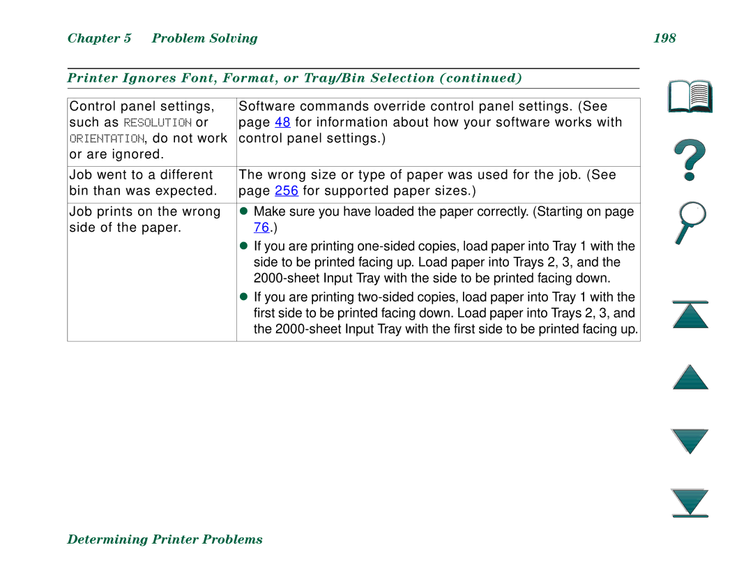 HP 8000DN, 8000N manual for information about how your software works with 