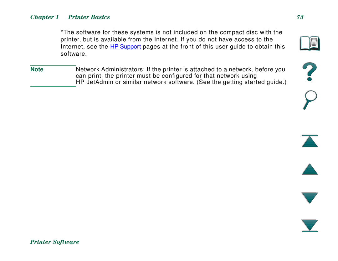 HP 8000N, 8000DN manual Software 