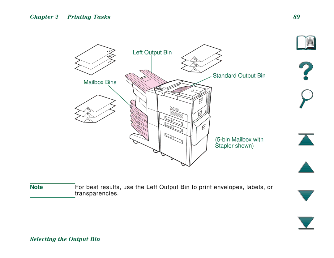 HP 8000N, 8000DN manual Transparencies 