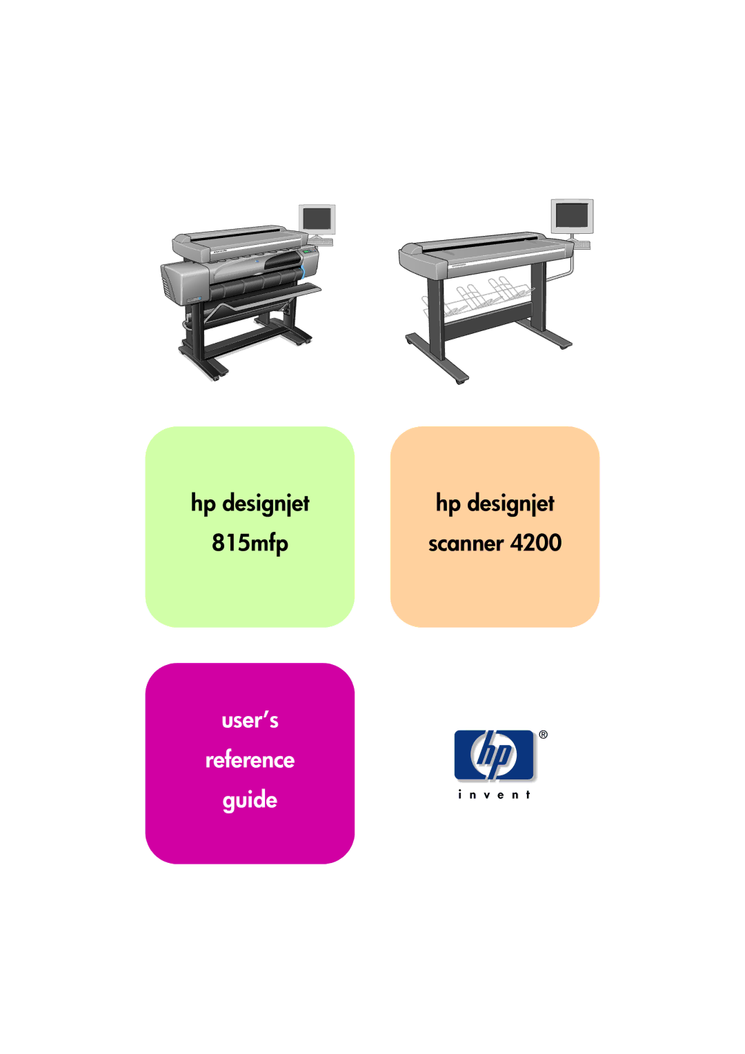 HP 815MFP manual User’s Reference Guide 