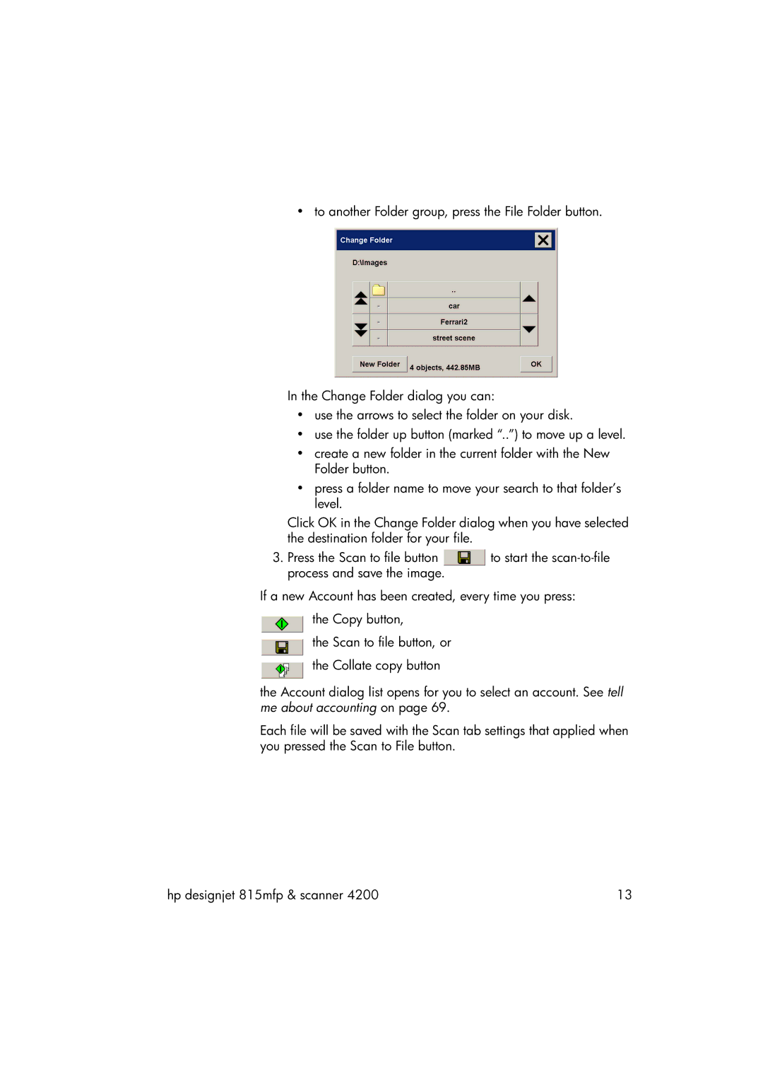 HP 815MFP manual 