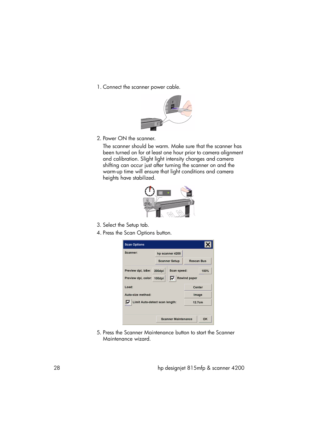 HP 815MFP manual 