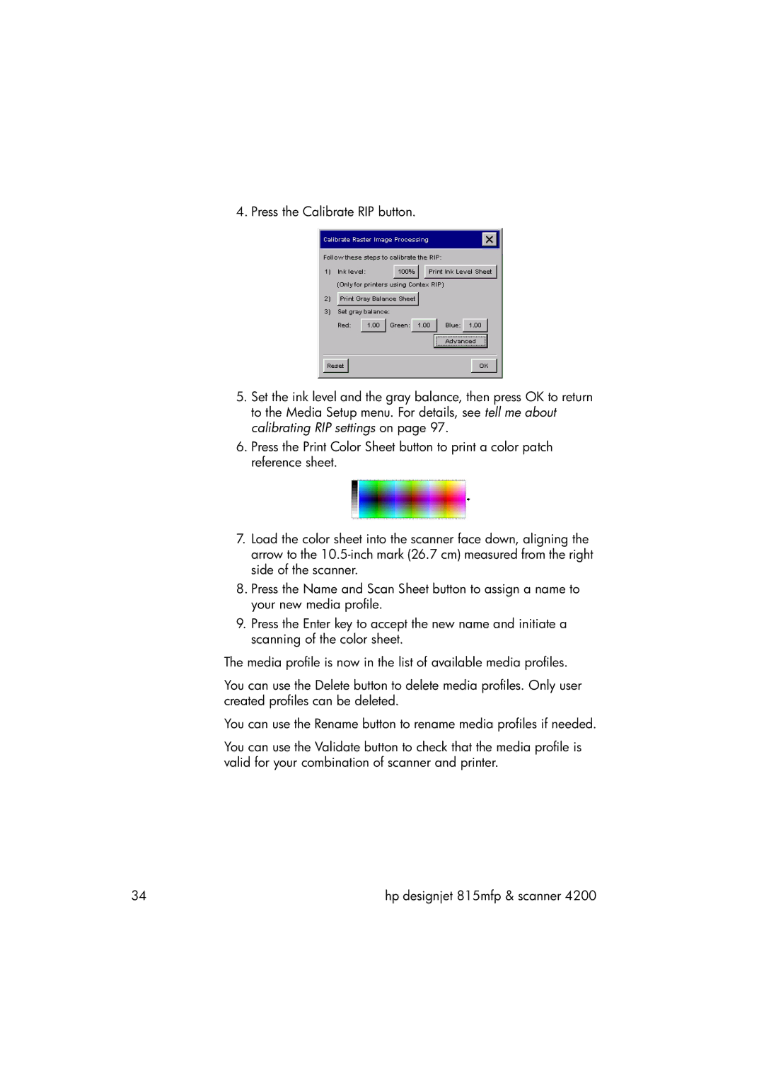 HP 815MFP manual 