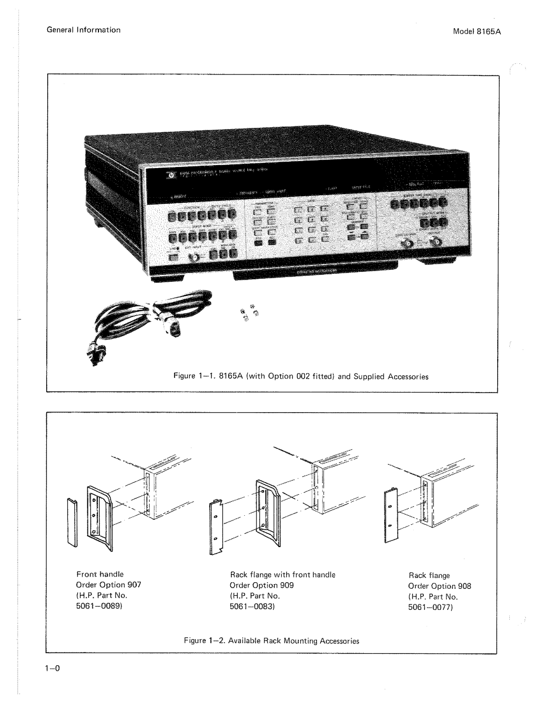 HP 8165A manual 