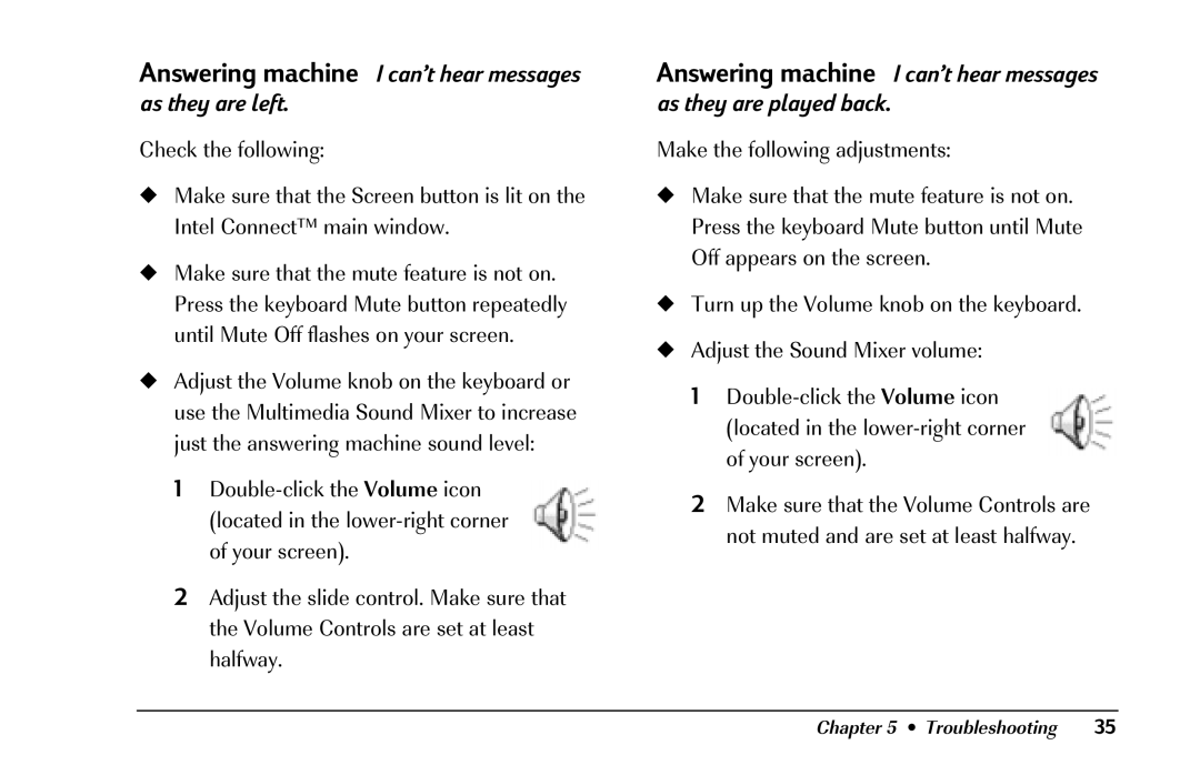 HP 8290 (US/CAN) manual Answering machine I can’t hear messages as they are left 