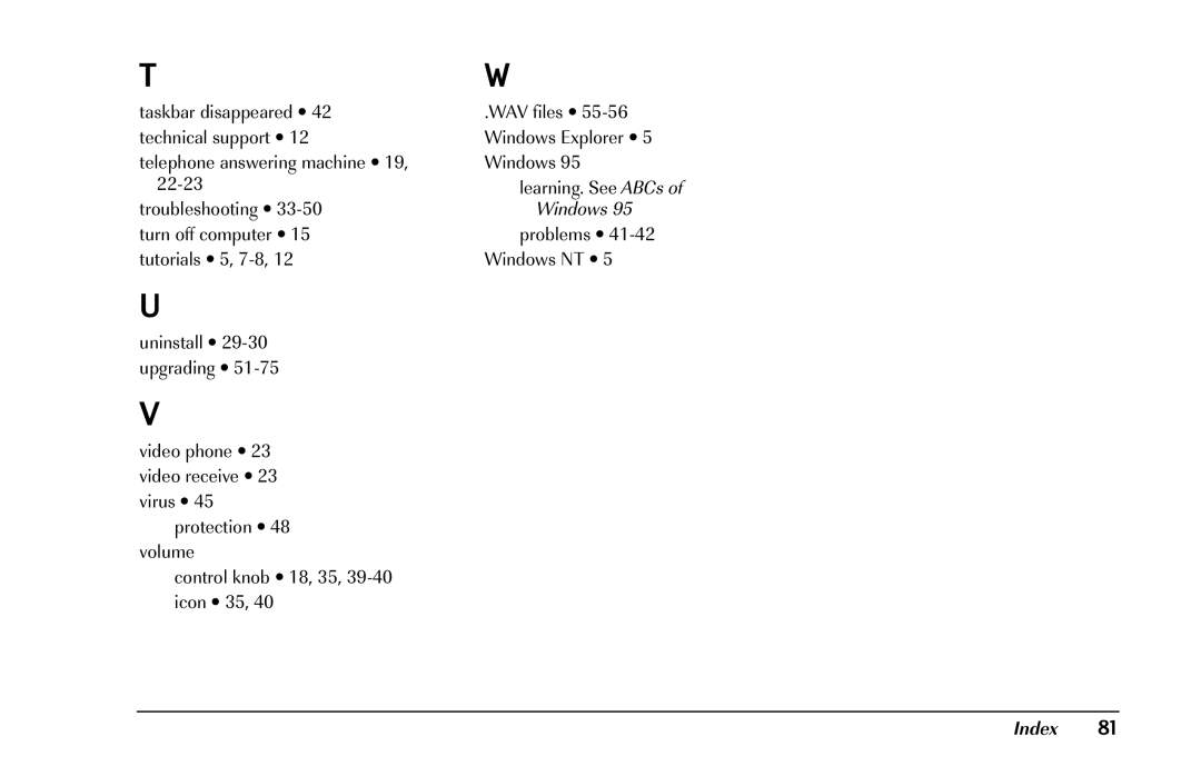 HP 8290 (US/CAN) manual Learning. See ABCs 