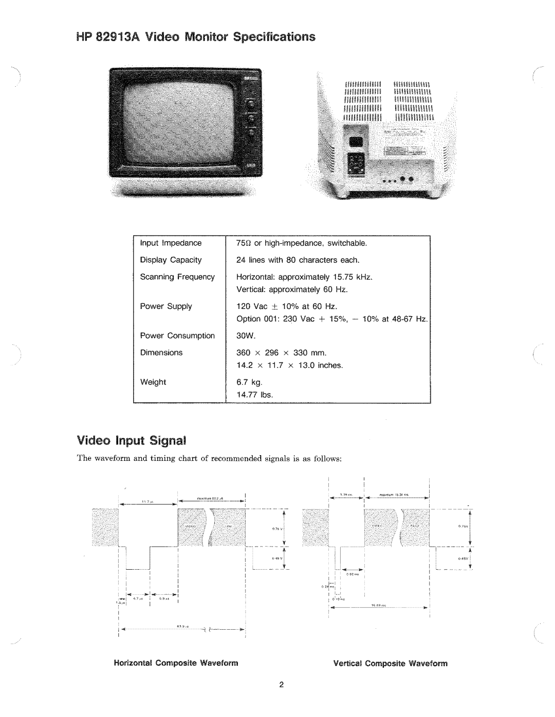 HP 82912A manual 