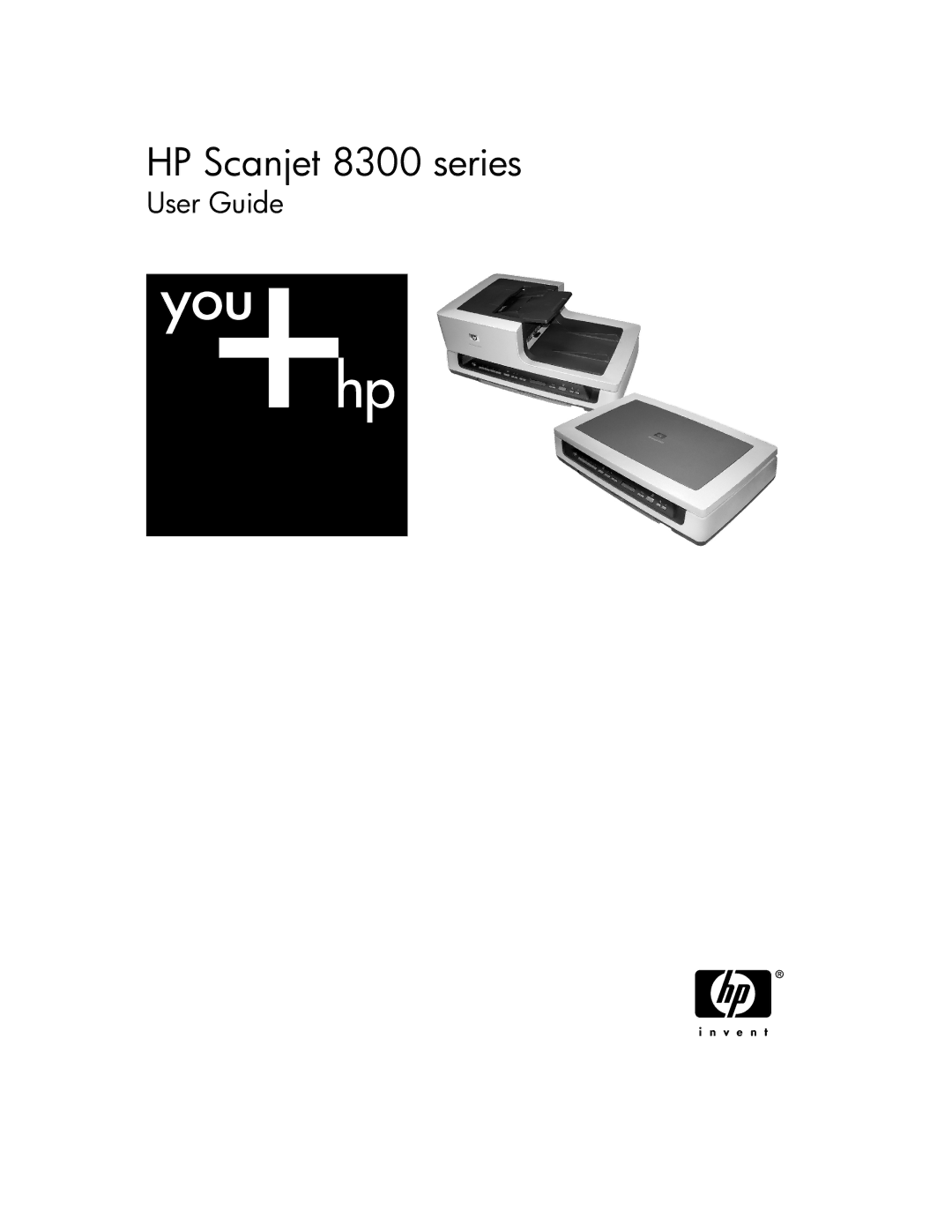 HP 8300 8300 manual HP Scanjet 8300 series 