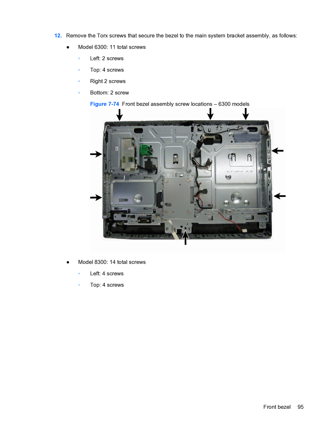 HP 8300E B8U11UT#ABA manual 