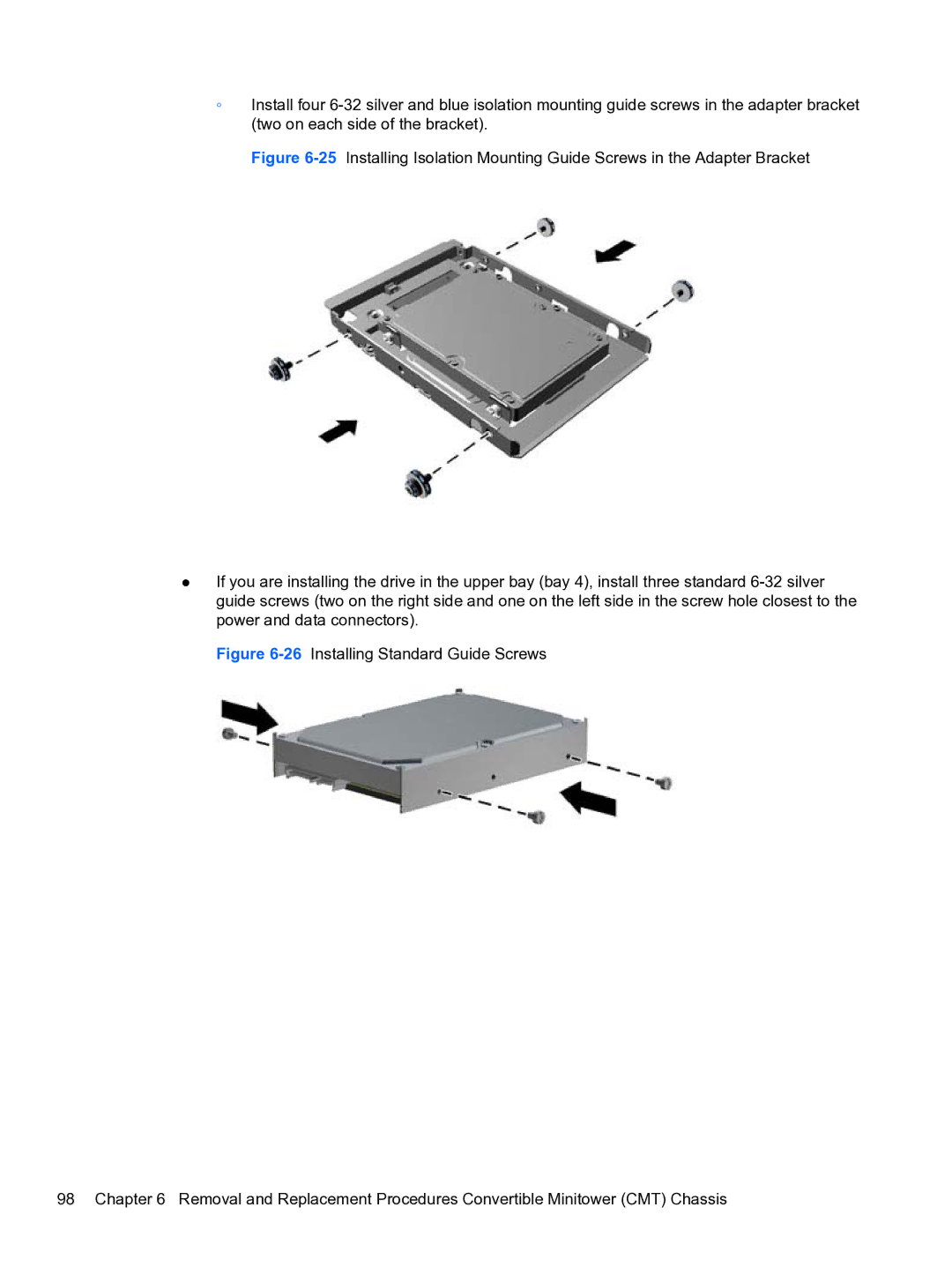 HP 8300e D8C26UTABA manual 