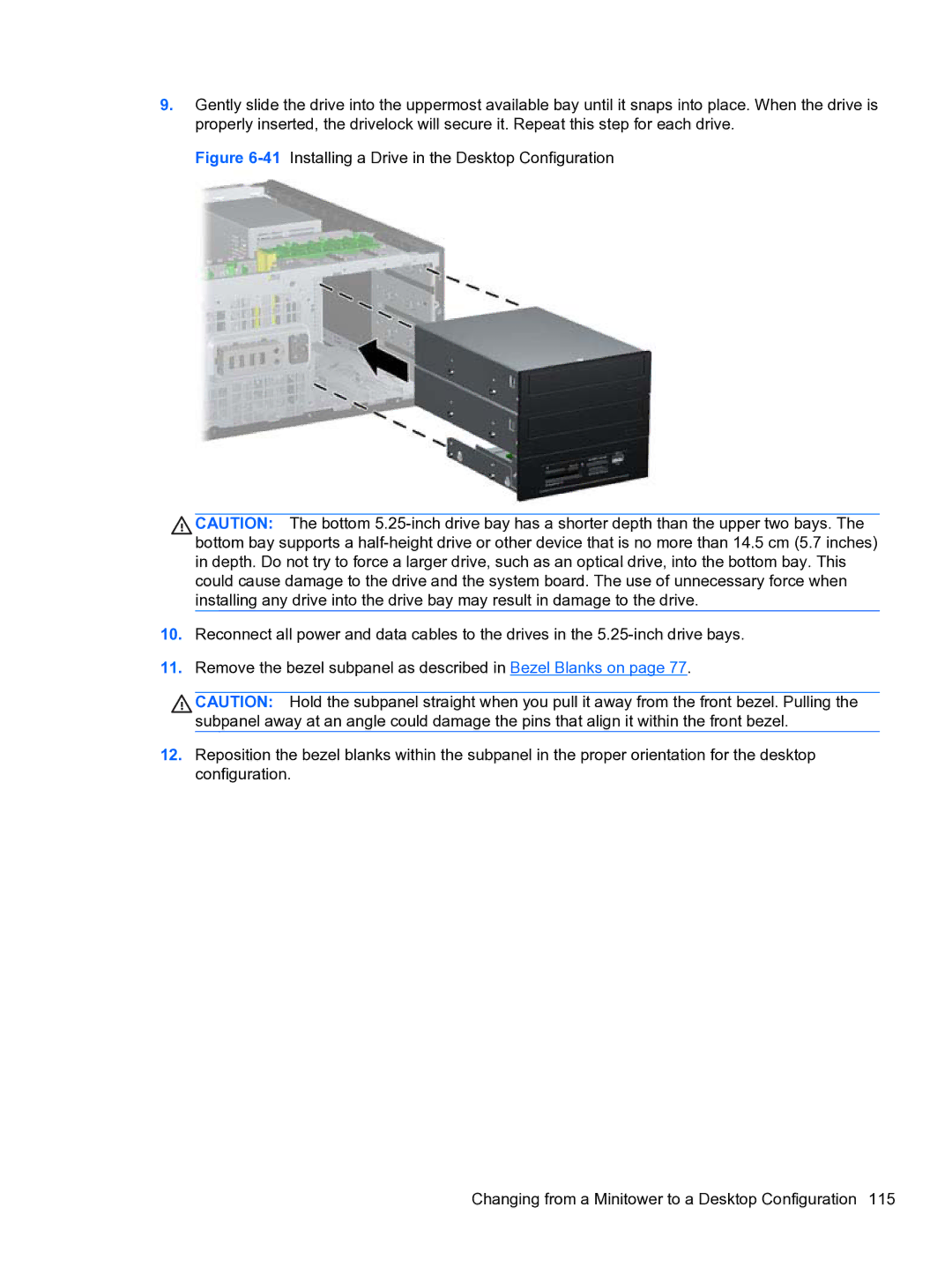 HP 8300e D8C26UTABA manual 