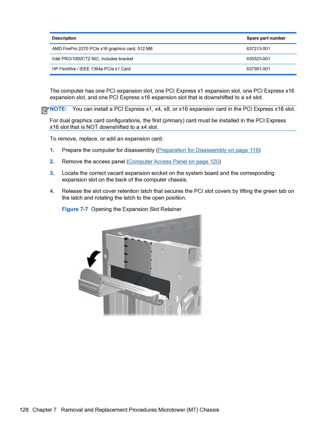 HP 8300e D8C26UTABA manual Remove the access panel Computer Access Panel on 