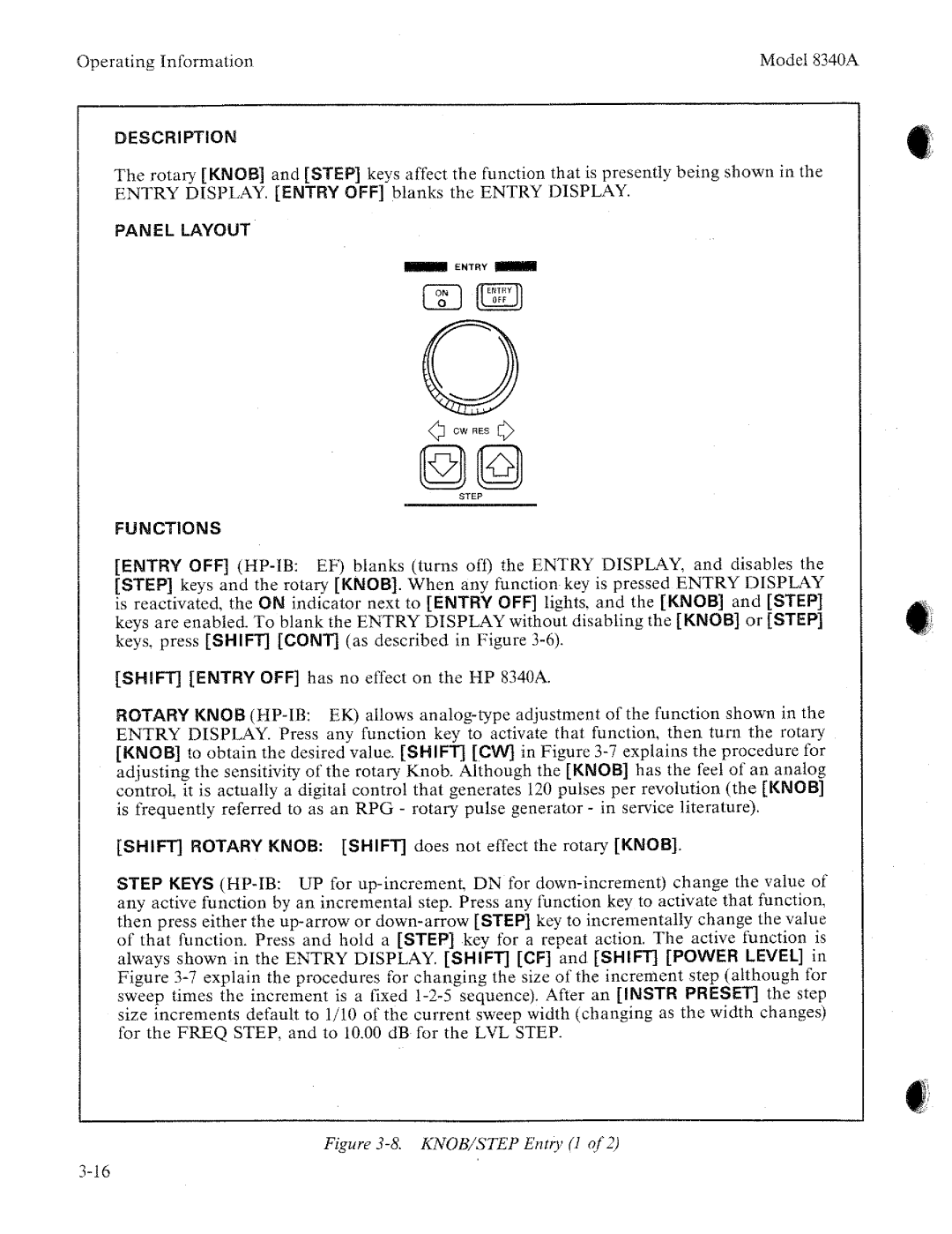 HP 8340a manual 