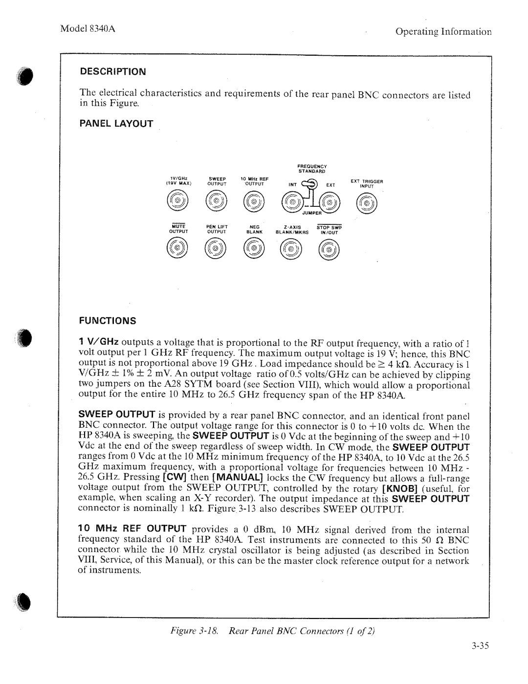 HP 8340a manual 