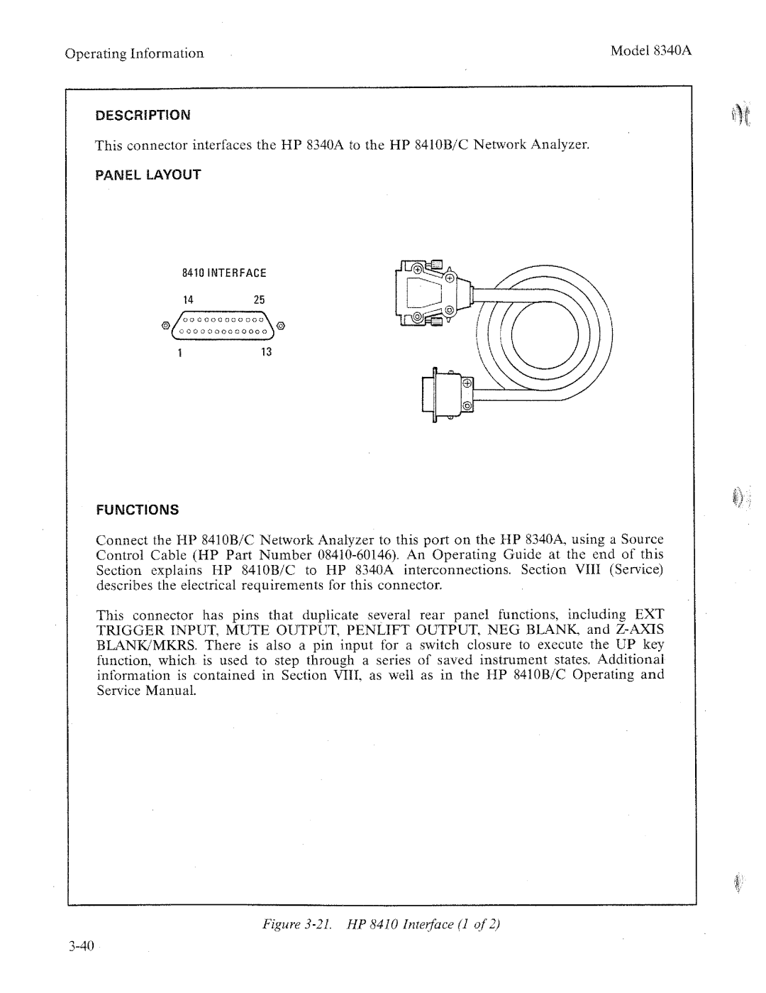 HP 8340a manual 