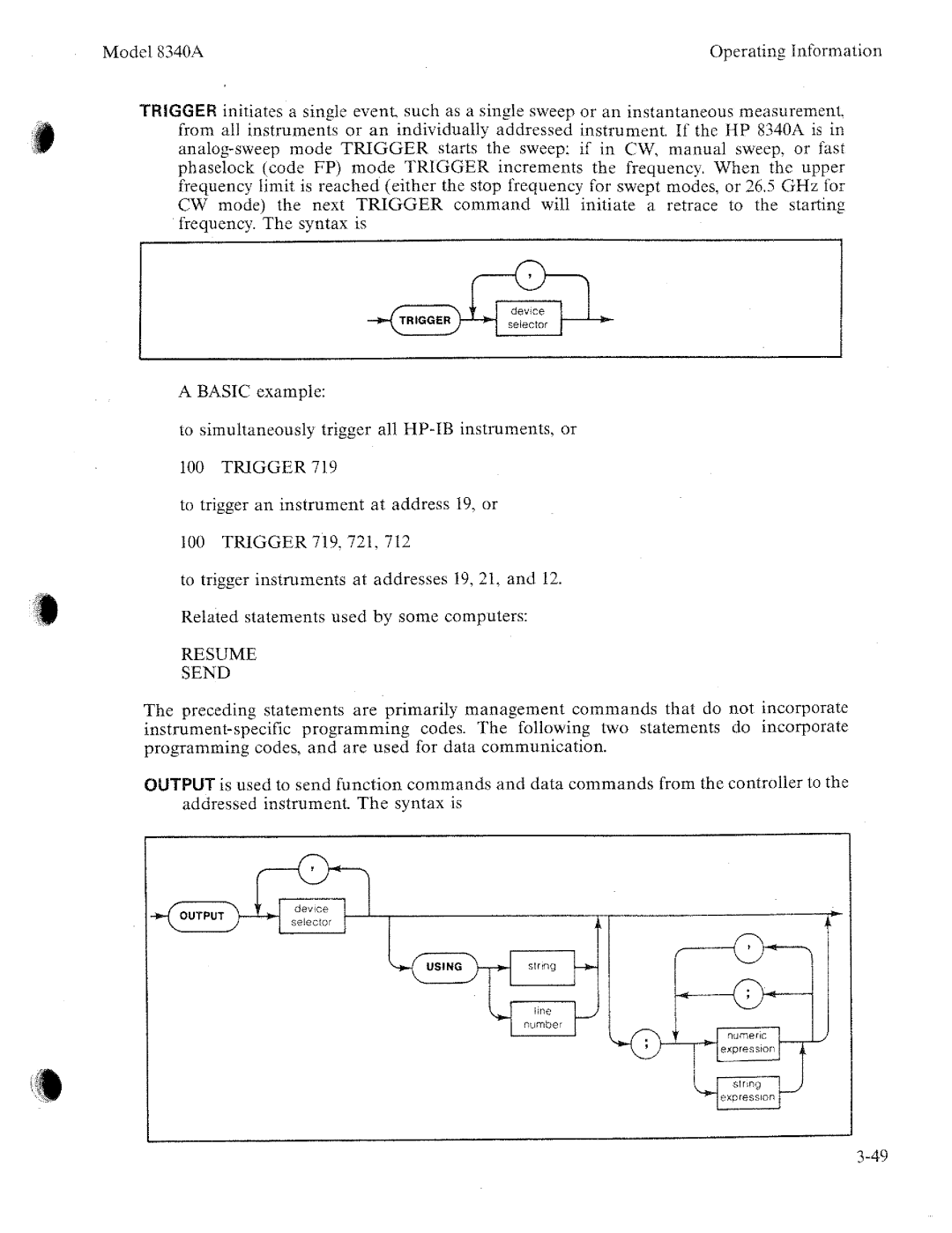 HP 8340a manual 