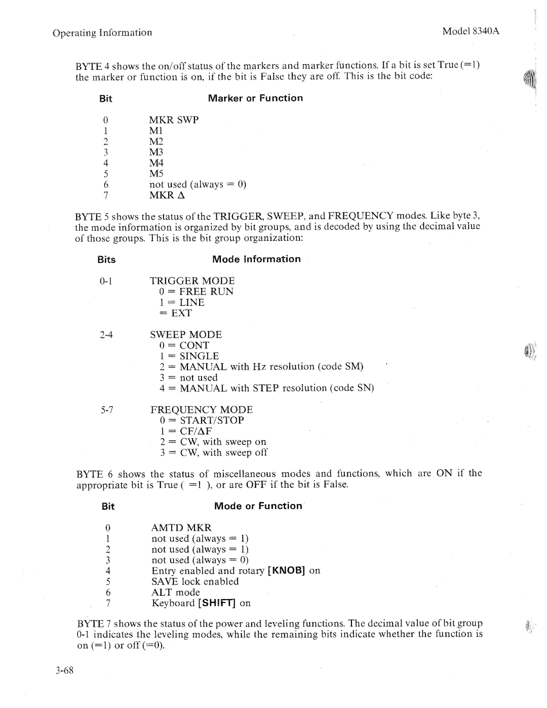 HP 8340a manual 