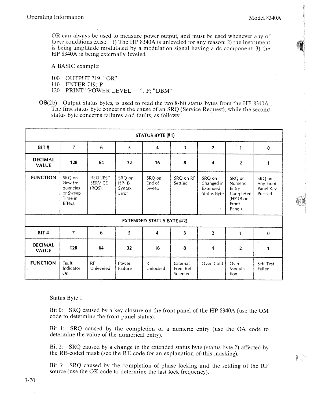 HP 8340a manual 