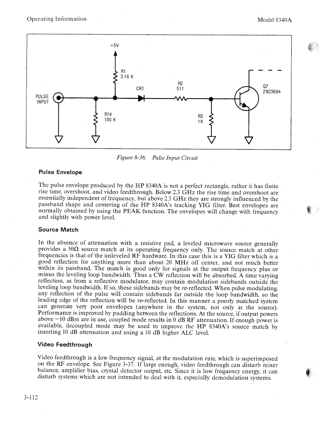 HP 8340a manual 