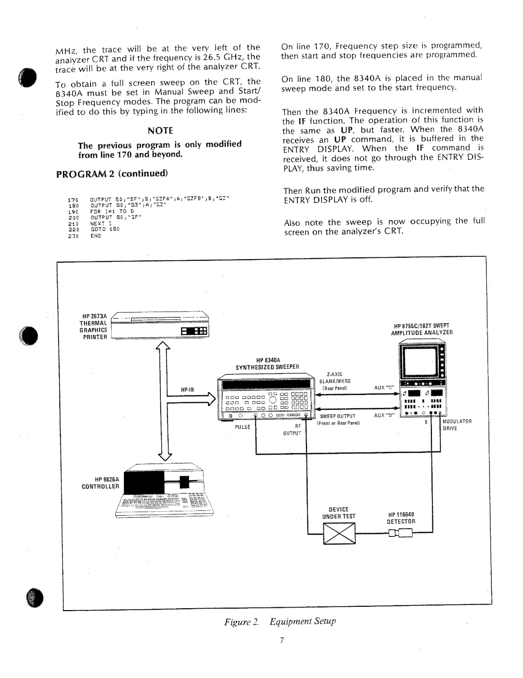 HP 8340a manual 