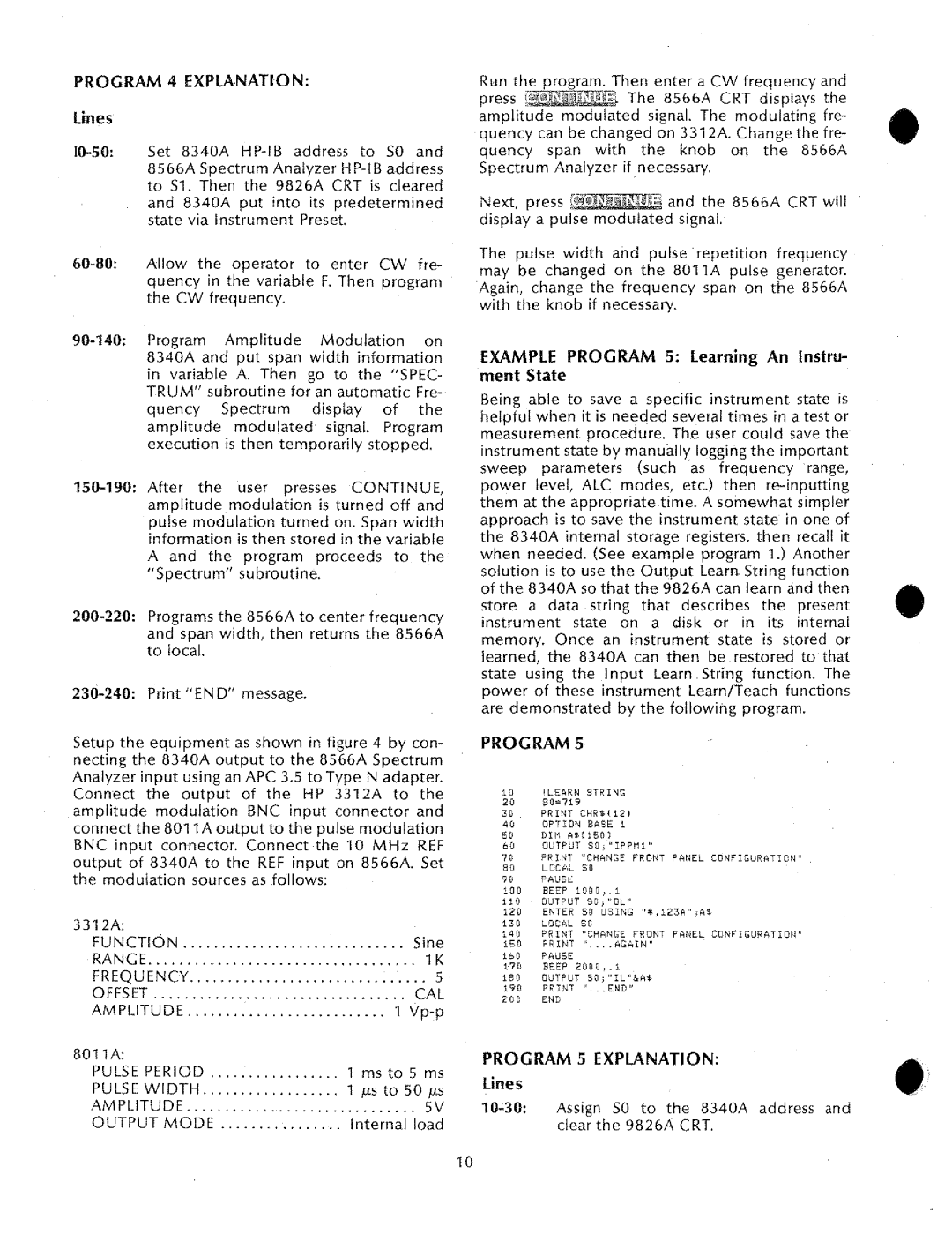 HP 8340a manual 