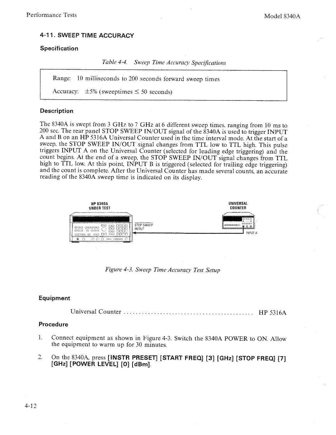 HP 8340a manual 