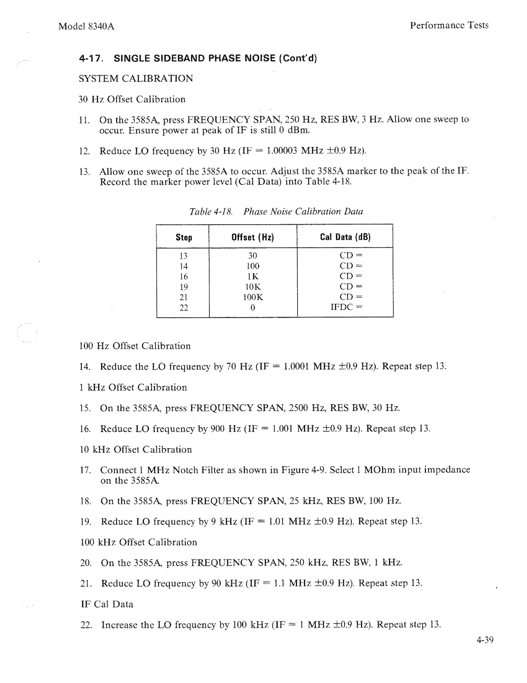 HP 8340a manual 