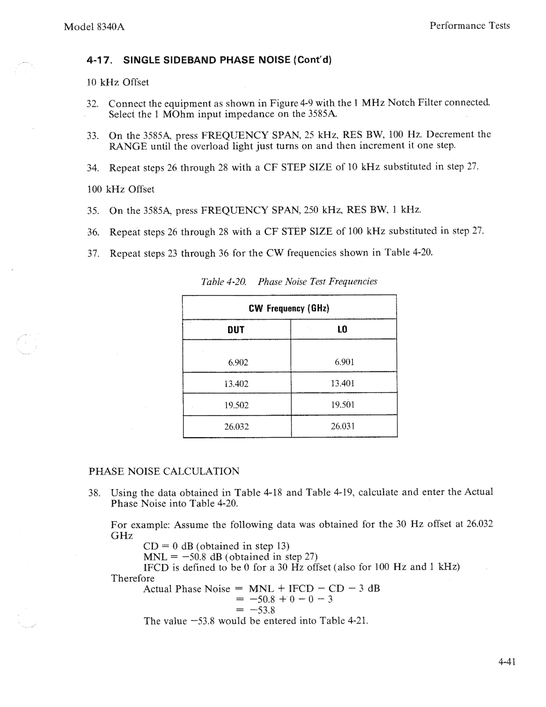 HP 8340a manual 